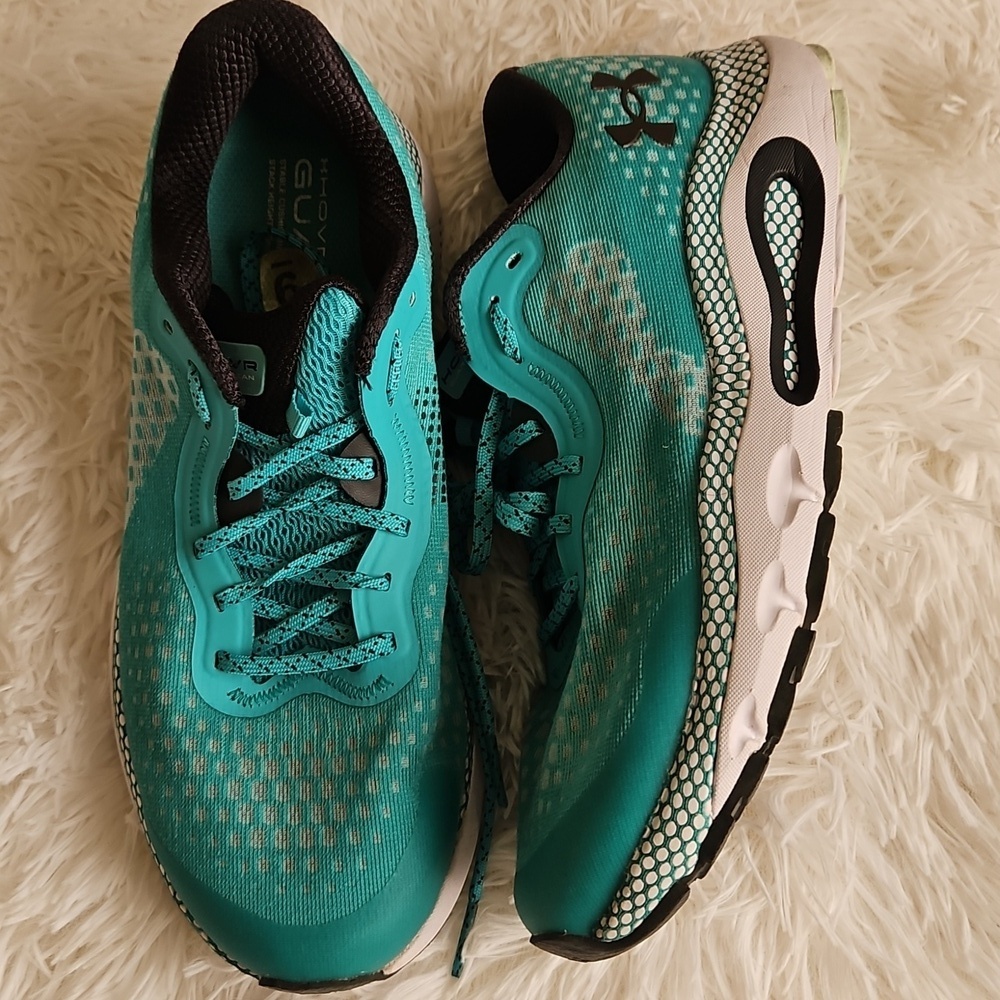 Under Armour Teal and Black Running Sneakers - Picture 8 of 8